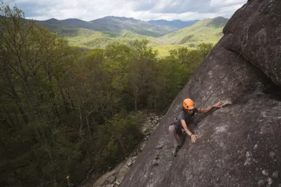Climbing at Looking Glass
