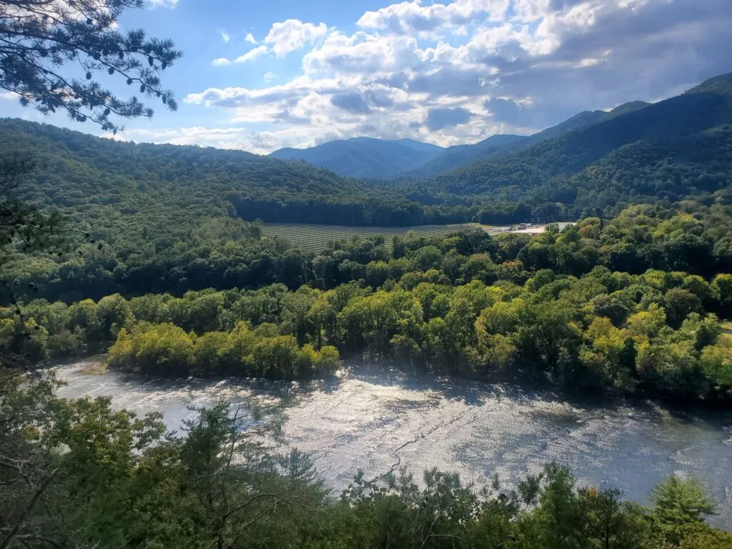 View from Lovers Leap hike