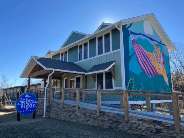 The Lazy Tiger Hostel Exterior