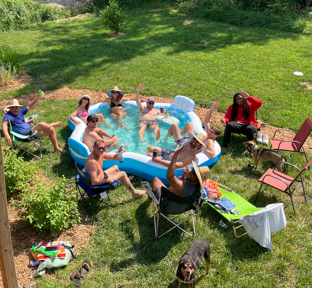 Pool party fun at The Lazy Tiger