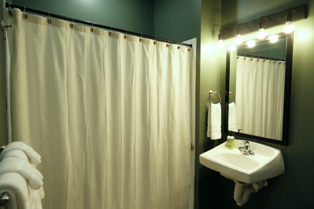 Private Bathroom 2 at The Lazy Tiger