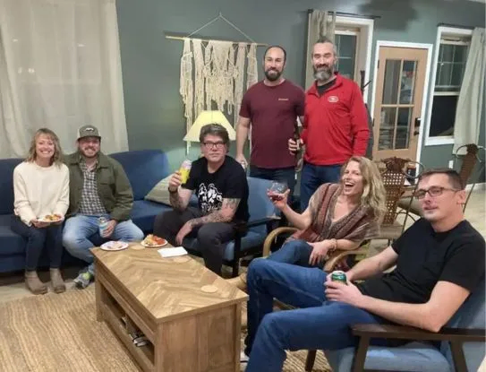 Game day gathering at The Lazy Tiger